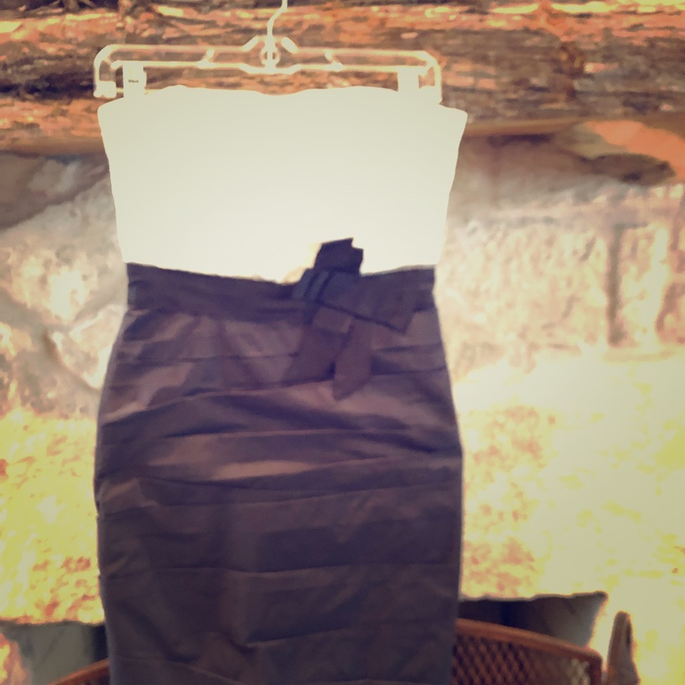 Max and Cleo Black and Ivory cocktail dress